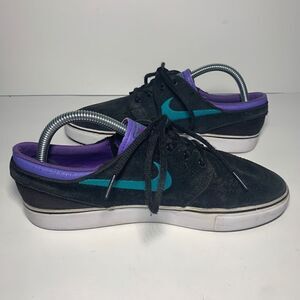 NIKE SB Stefan Janoski GS SZ 7 Y Black & Mint
